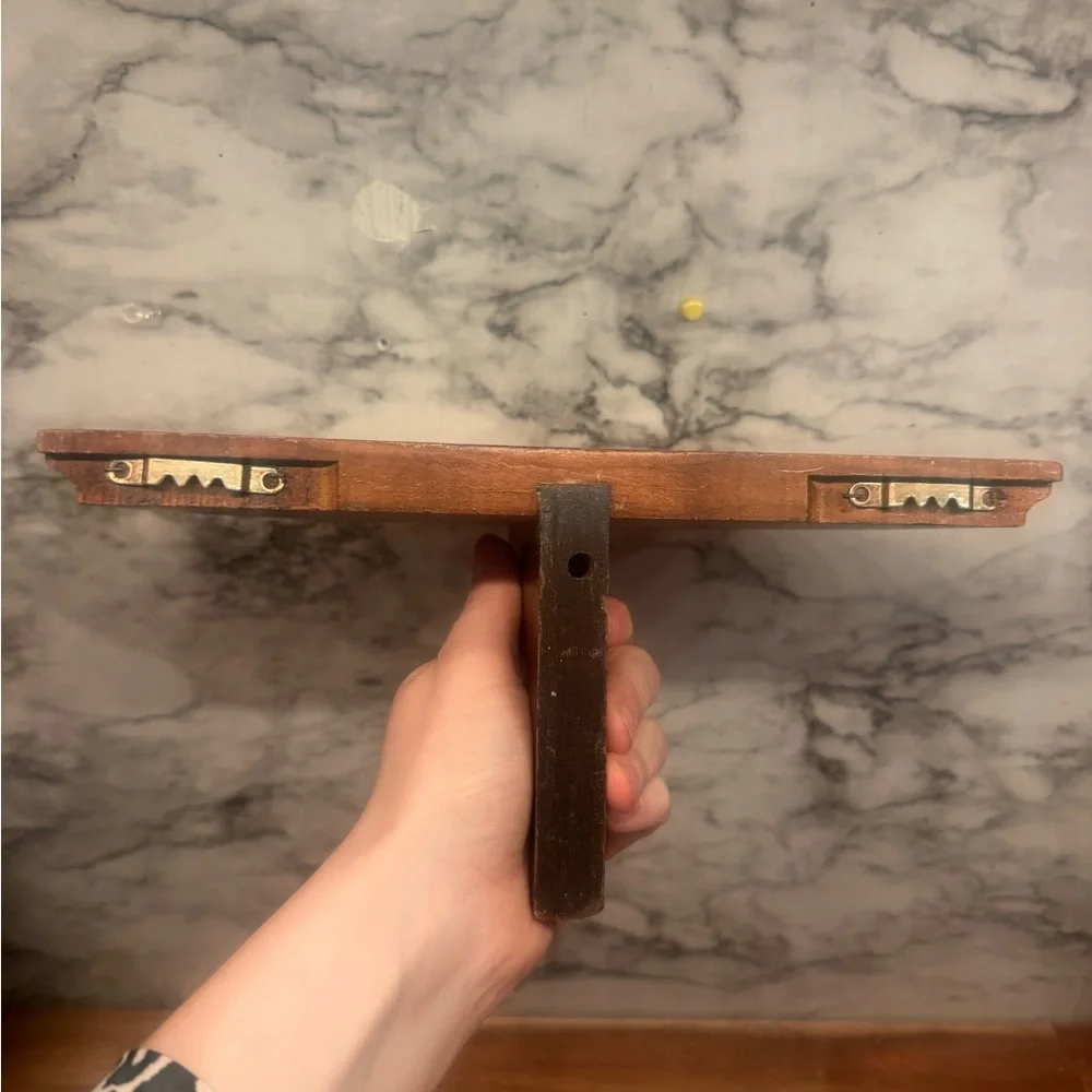 small wooden shelf